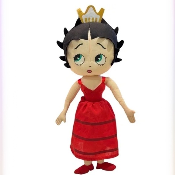 Betty Boop Kelly Toy 10 Inch Plush Rag Doll 2008 - Picture 1 of 8